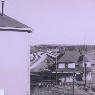 Photograph, CNR Station at Oba, Ontario