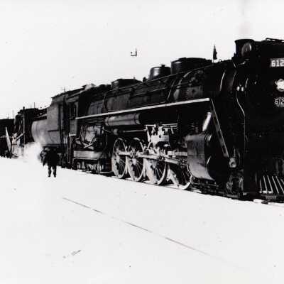 Photograph, CNR Steam Engine 6126