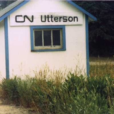 Photograph, CNR Utterson Station, Utterson, Ontario.