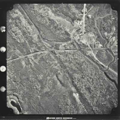 Photograph, Aerial Shots, Canadian National Railway, Unknown Location.