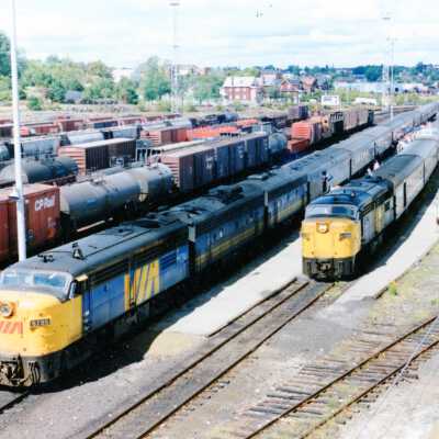 Photograph, CPR Yard, Sudbury, Ontario.