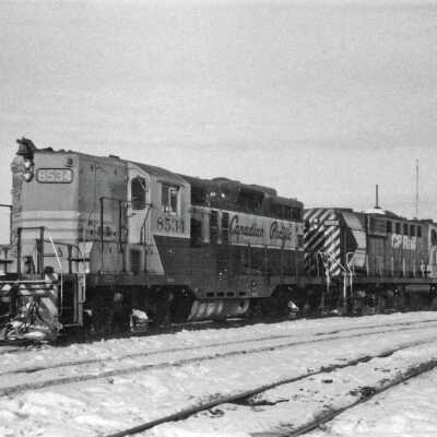 Photograph, Canadian Pacific Locomotive 8534.