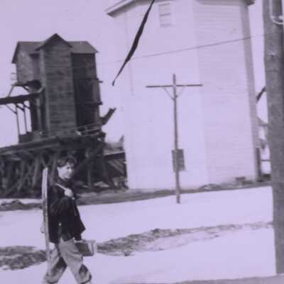 Photograph, CNR Station at Oba, Ontario