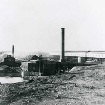 Photograph, General View of Smelter at Copper Cliff, Ontario, National Photography Collection.