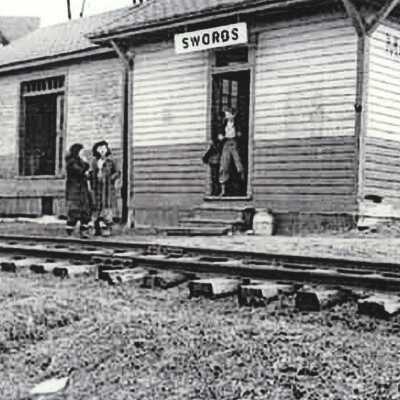 Photograph, CNR Station at Swords, Ontario, 1930