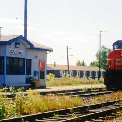 Photograph, CNR Brent Station.