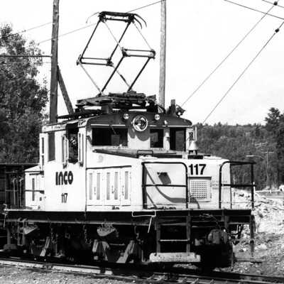 Photograph, INCO Loco #117.