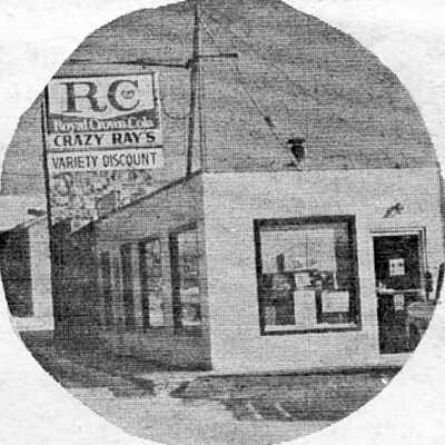 Newspaper Advertisement, Crazy Ray's Variety Store.