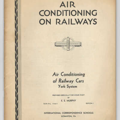 Air Conditioning on Railways Air Conditioning of Railway Cars: York System