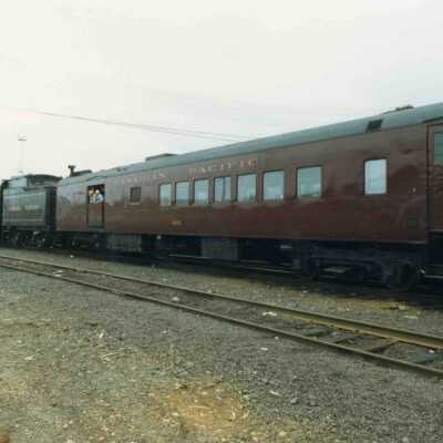 Photograph, Canadian Pacific Baggage Car.