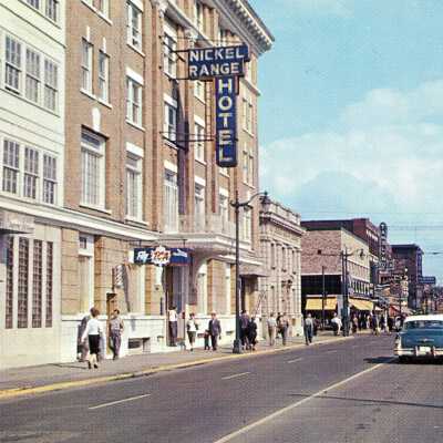 Photograph, Nickel Range Hotel, Elm Street, Sudbury, Ontario.