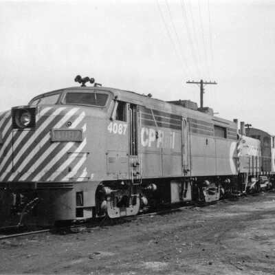 Photograph, CP Rail Locomotive 4087.