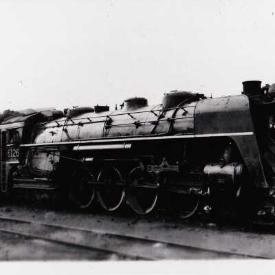 Photograph, CNR Steam Engine 6126