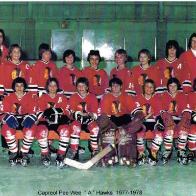 Photograph, 1977-78 Capreol A Hawks PeeWee.