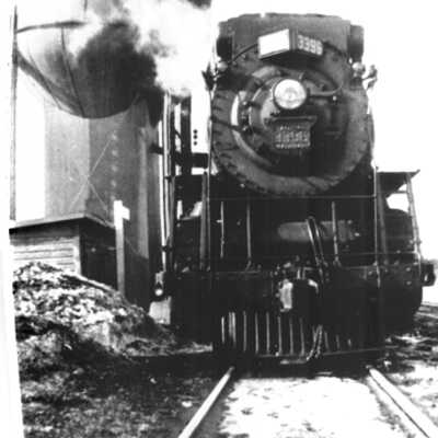 Photograph, CNR Steam Locomotive.