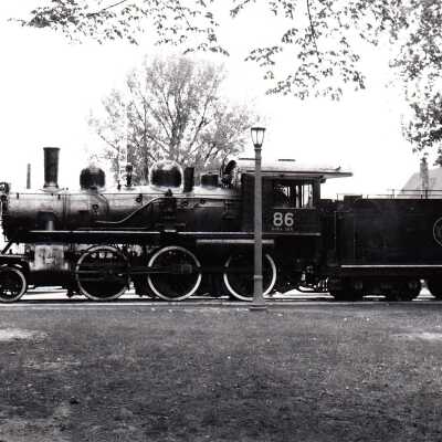 Photograph, CNR Locomotive 86