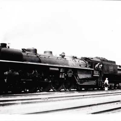 Photograph, CNR Steam Engine 6130