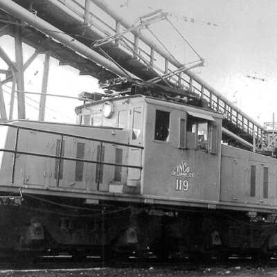 Photograph, INCO Loco #119.