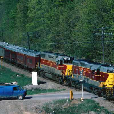 Photograph, Algoma Central Locomotive 170, Northland, 1982.