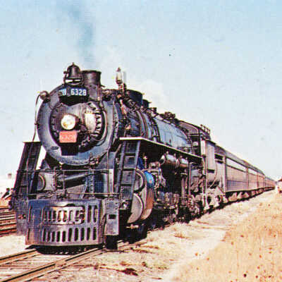Photograph, CNR Engine 6328.
