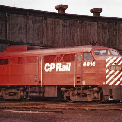 Photograph - CP Rail locomotive no. 4016