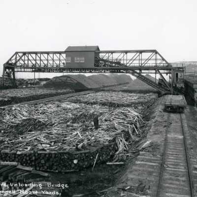 Photograph, Green Ore, Unloading Bridge, O'Donnell Roast Yards.
