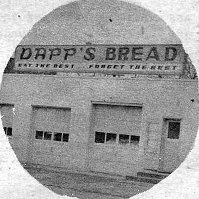 Newspaper Advertisement, Dapp's Bread.