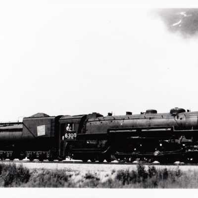 Photograph, CNR Steam Engine 6310