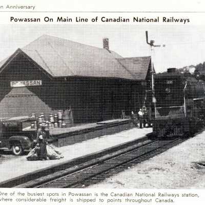 Photograph, CNR Powassan Station.
