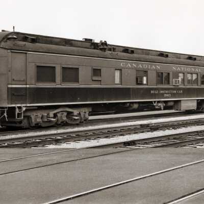 Photograph - Canadian National Rule Instruction Car no. 15023