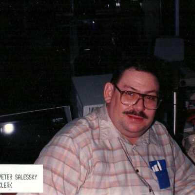 Photograph, Peter Salessky, Clerk.