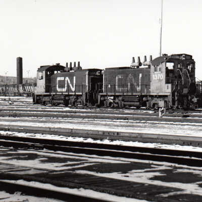Photograph, CNR 1370, 1373, CNR Yard.