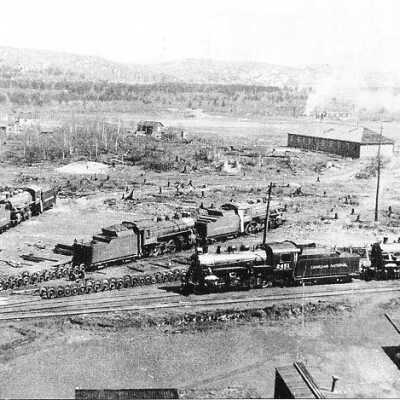 Photograph, Capreol CNR Yard and Turntable.