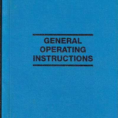 CN General Operating Instructions