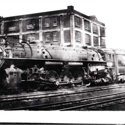 Photograph, CNR Steam Engine 6318