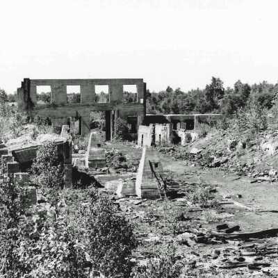 Photograph - Ruins of British-America Nickel Company smelter