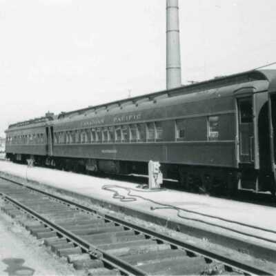 Photograph, Canadian Pacific Passenger Train.