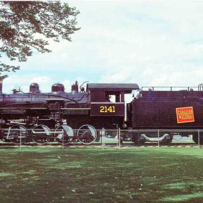 Photograph, Postcard, CNR 2141, Kamloops, BC.