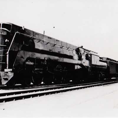 Photograph, CNR Steam Engine 6401
