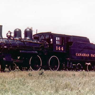 Photograph, CPR Locomotive 144