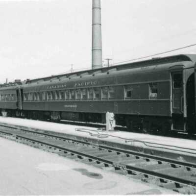 Photograph, Canadian Pacific Passenger Train.