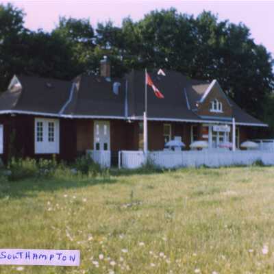 Photograph, CNR Station, Southampton, Ontario, Canada.
