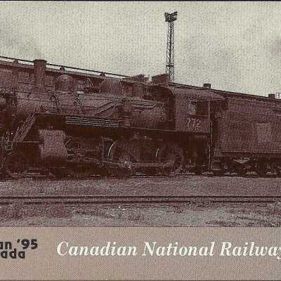 Photograph, CNR Locomotive 772