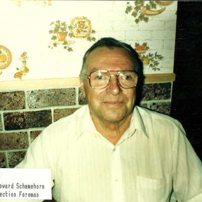 Photograph, Howard Schamehorn, Section Foreman.