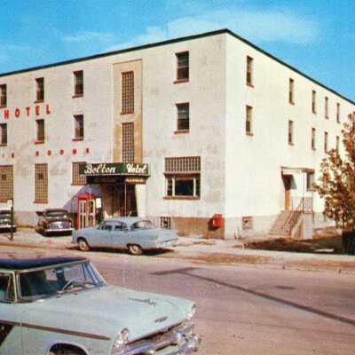 Photograph, Belton Motel, Sudbury, Ontario.