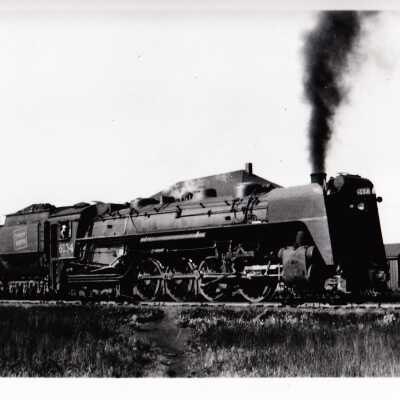Photograph, CNR Steam Engine 6134