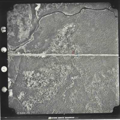 Photograph, Aerial Shots, Canadian National Railway, Unknown Location.
