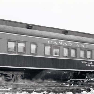 Photograph - Canadian National Medical Car no. 15090