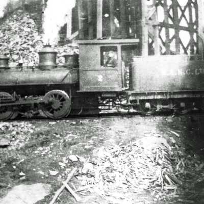 Photograph - British America Nickel Corporation Locomotive