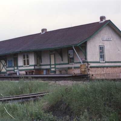 Photograph, CNR Station at St. Albert